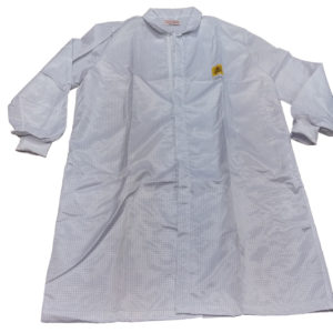 חלוק חדר נקי עם סגר ריצ'רץ'