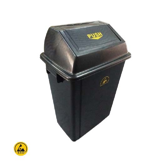 פח אנטי סטטי עם מכסה