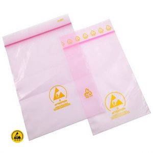 שקית ורודה אנטי סטטית