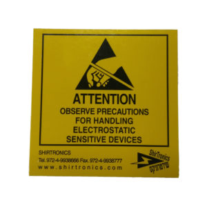 מדבקת סימון ESD