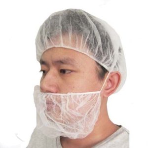 כיסוי ראש ופנים לחדר נקי