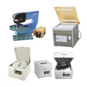 מכונות אריזת ואקום, ספירת רכיבים וחיתוך כרטיסים