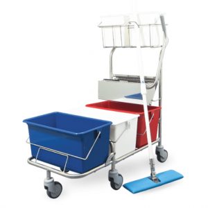 עגלת נקיון 3 דליים XL