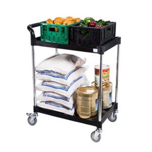 עגלות 2 מדפים