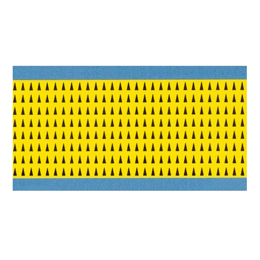 מדבקת חיצים צהוב שחור