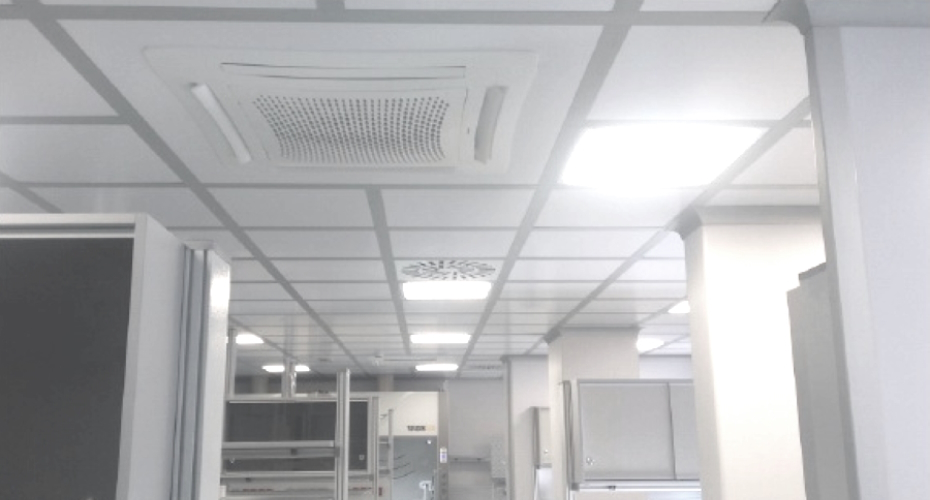 תקרה לחדר נקי