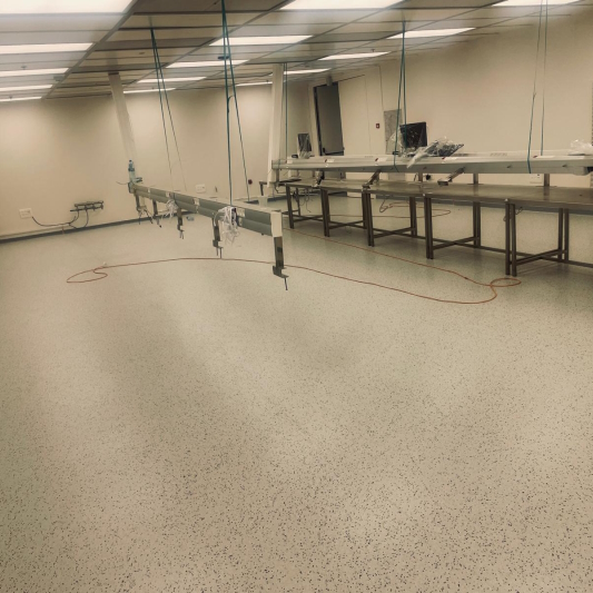 ריצוף PVC למפעל בצפון