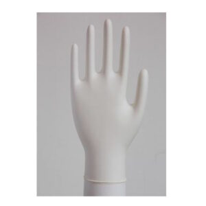 כפפות לטקס ללא אבקה