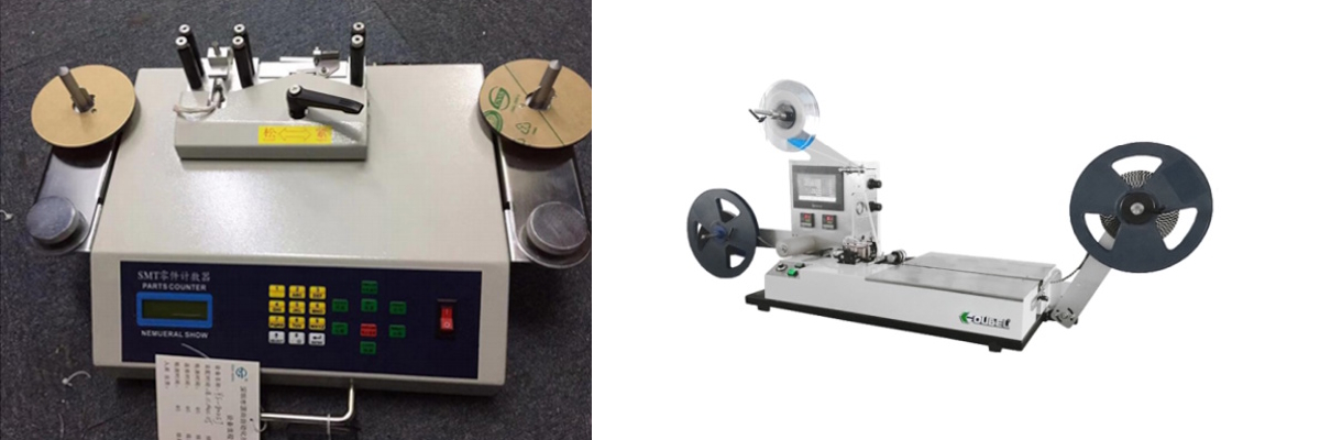 מכונות לספירת גלילים ורכיבים