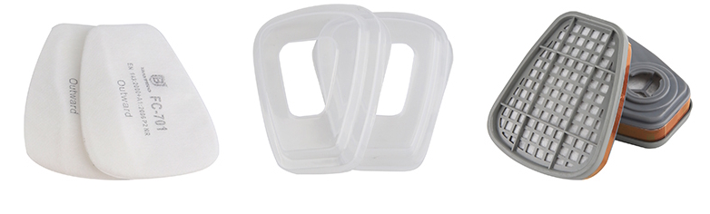 פילטרים למסיכת נשימה למחצה