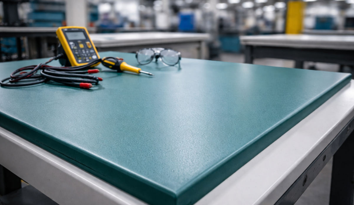 משטח פי וי סי