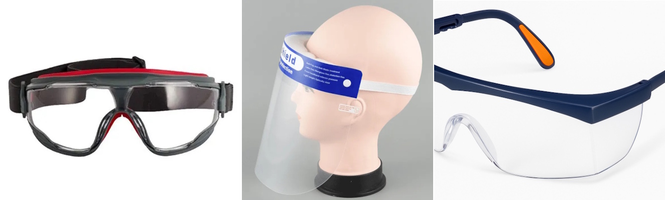 ציוד הגנה לפנים ולעיניים