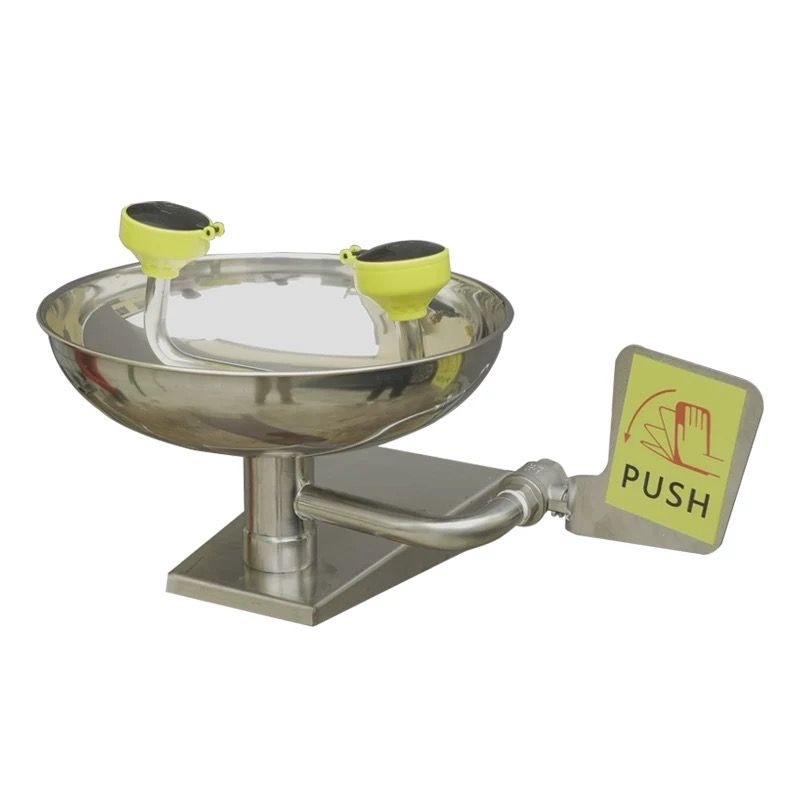 משטפת בטיחות לעיניים נירוסטה