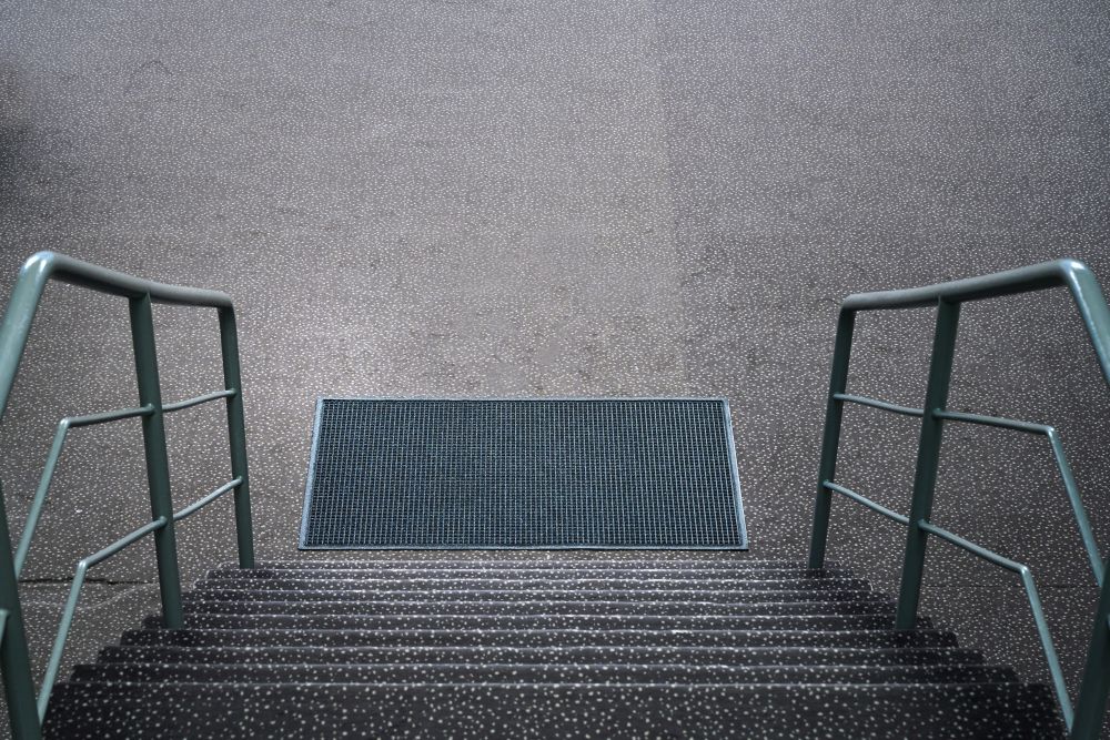 שטיח לכניסה ריבועים